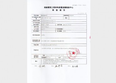 檢測報告
