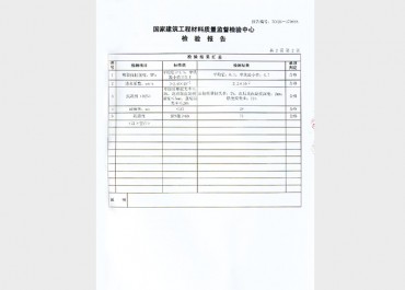 檢測報告